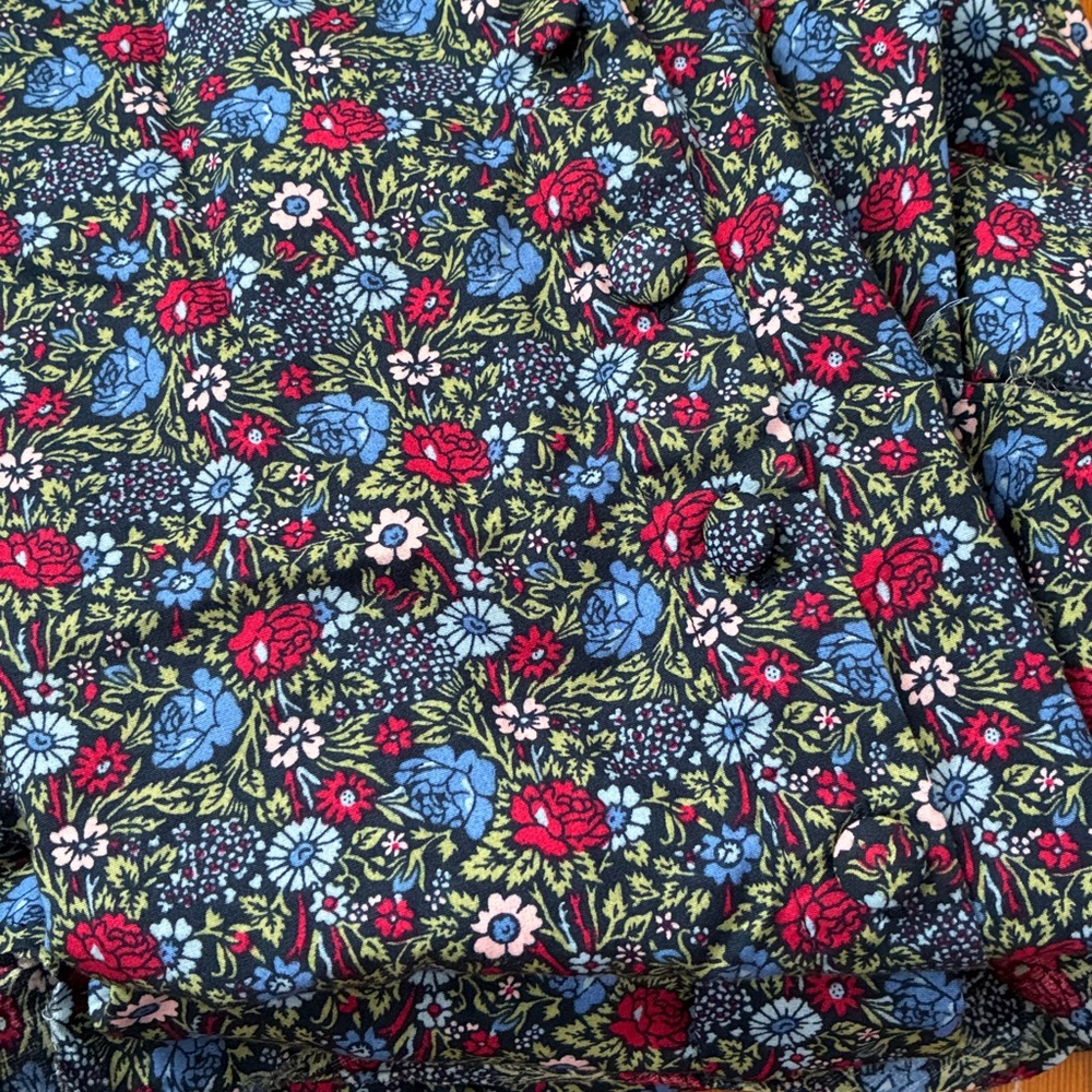 Rare deconstructed Laura Ashley x Joanie jumpsuit NWOT